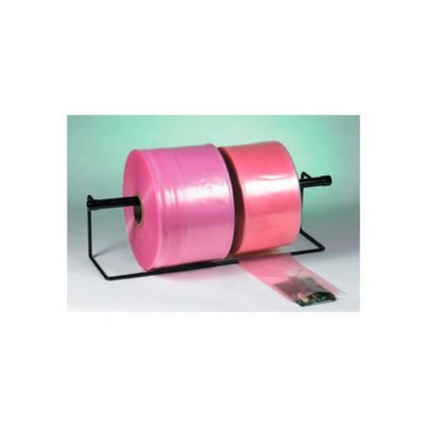 Box Packaging Global Industrial„¢ Anti Static Poly Tubing, 3"W x 1075'L, 4 Mil, Pink, 1 Roll PTAS0304